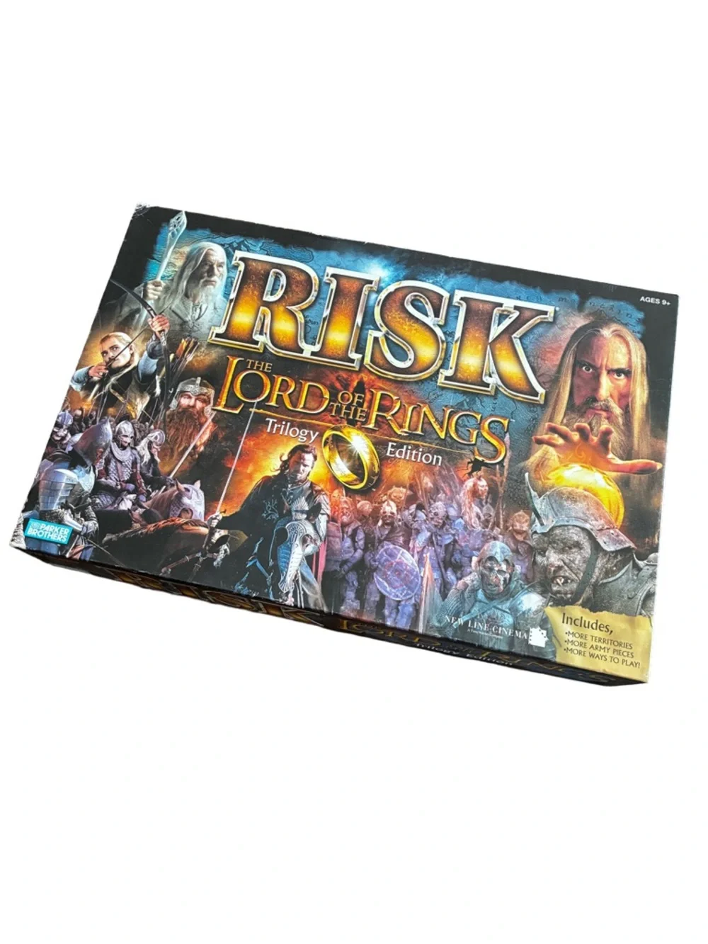 Risk Lord of the Rings Trilogy Edition Complete Board Game - Picture 1 of 6